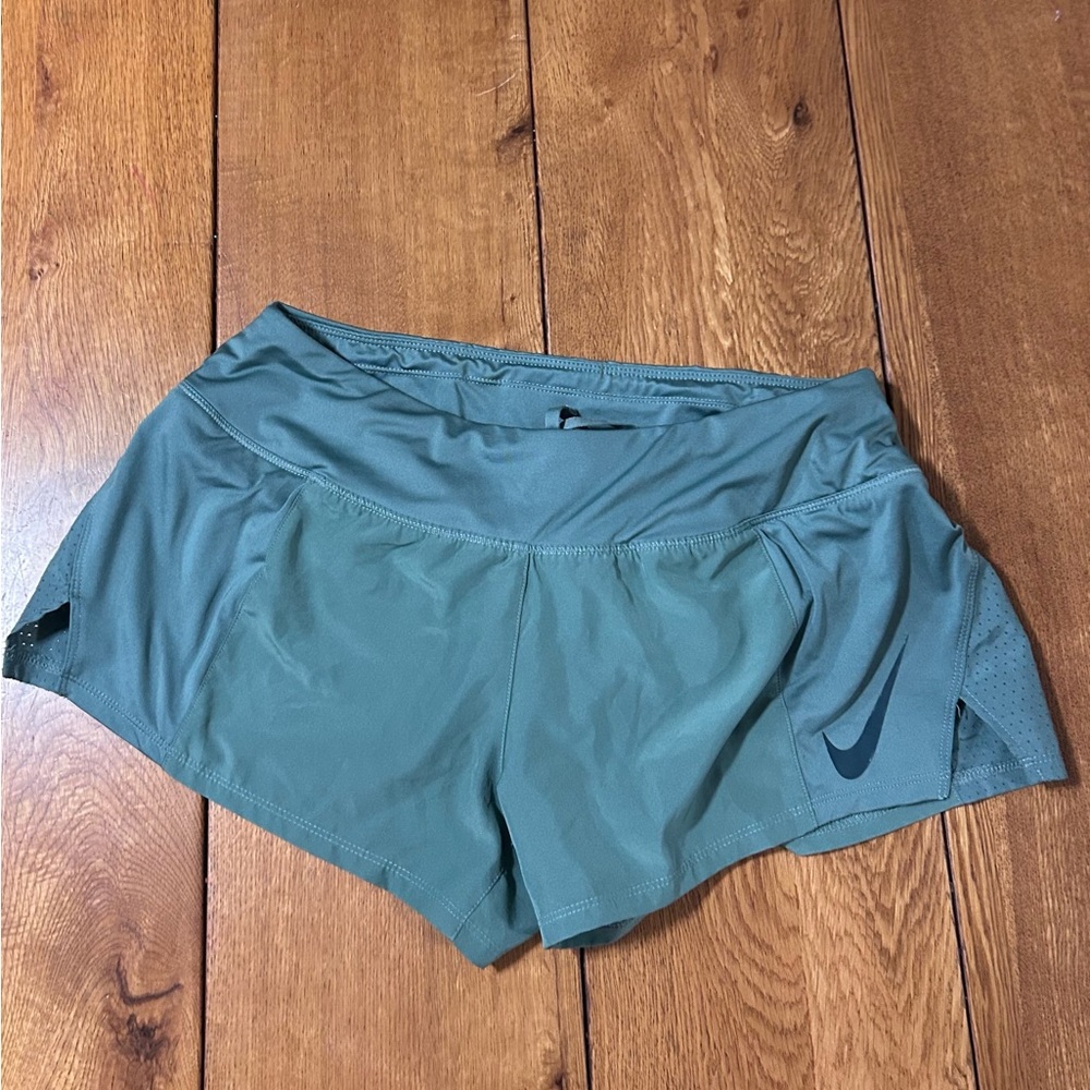 Nike Women's Olive Athletic Shorts